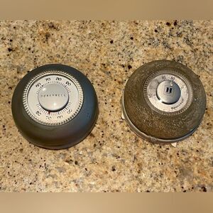 Vintage Honeywell thermostats